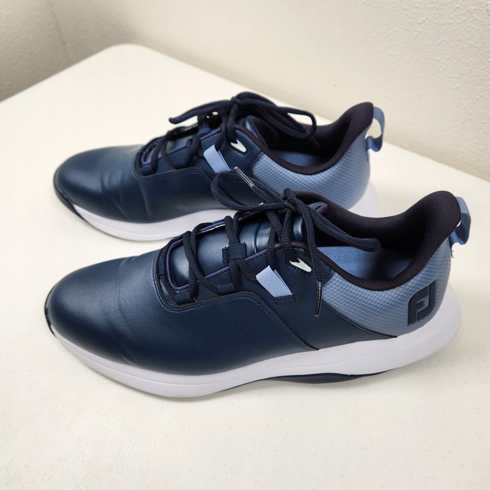 Men's Footjoy Golf Shoe ProLite Navy Size 11 Worn Once! 56921 M2X - Picture 3 of 5